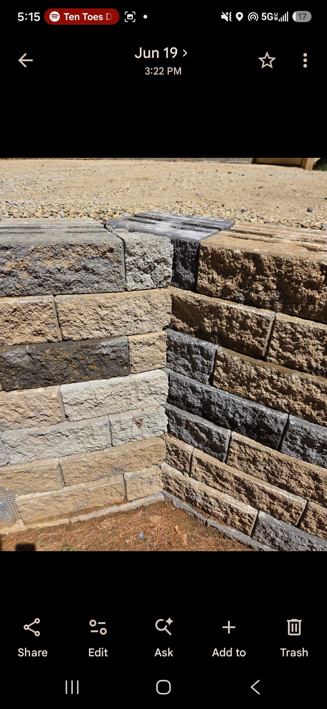 Gallery photos for Retaining Walls That Create Real Patio Space: Image #3